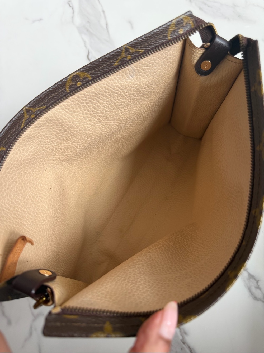 Sold! Louis Vuitton Monogram Toilette 26 Clutch ❤️ as Crossbody - Picture 6 of 12